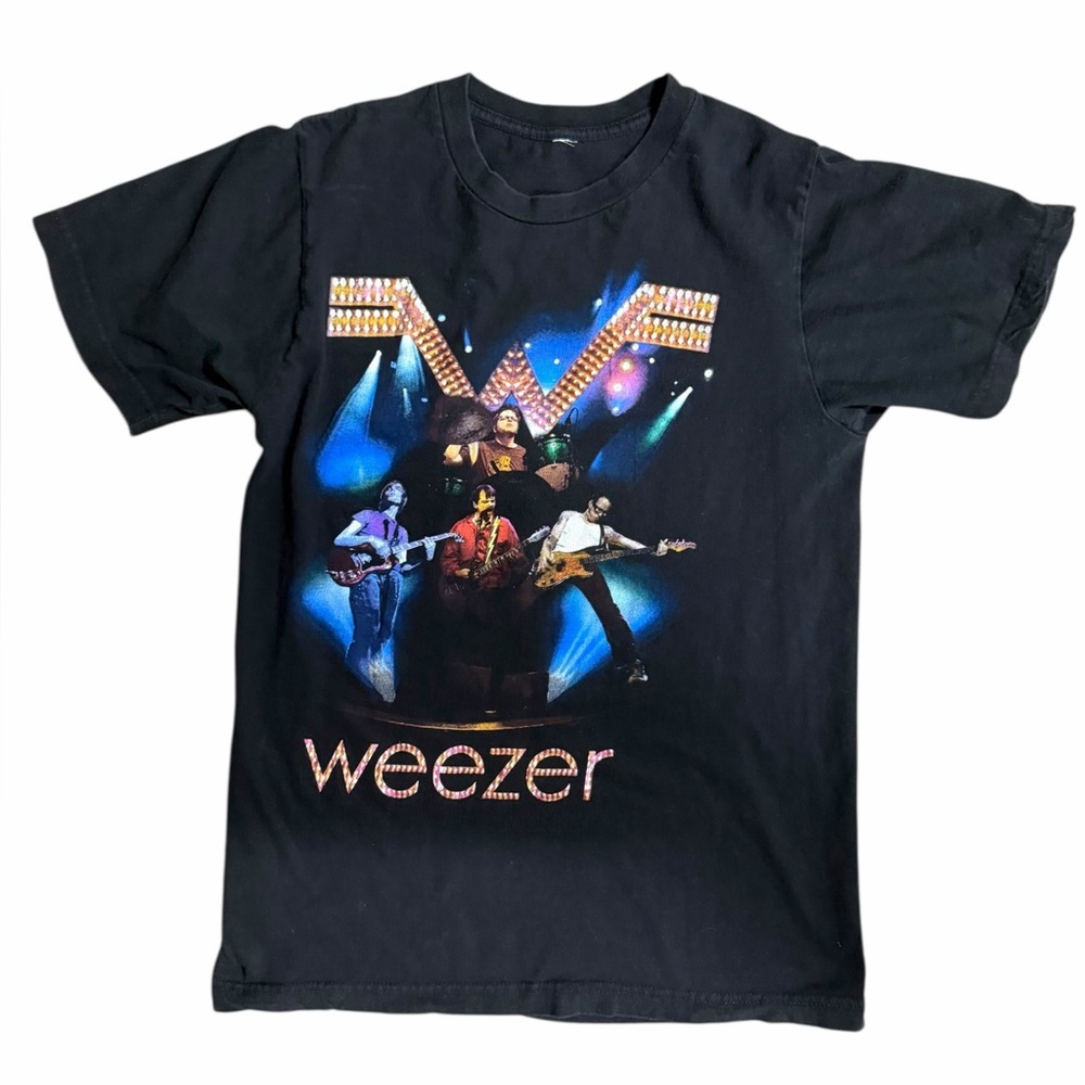 Weezer “Troublemaker” Tour 2008 Concert T-shirt Black Medium T-shirt